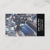 Business Card Automotive Art Visitenkarte (Rückseite)