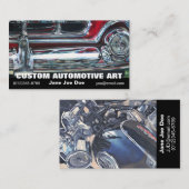 Business Card Automotive Art Visitenkarte (Vorne/Hinten)