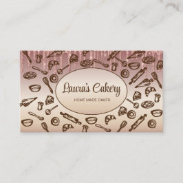 Business Card Backen und Kochen Visitenkarte