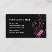 Business Card Bäckerei/Kondition Visitenkarte (Rückseite)