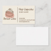 Business Card Bäckerei Visitenkarte (Vorne/Hinten)