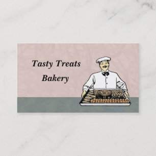 Business Card Bäckerei Visitenkarte