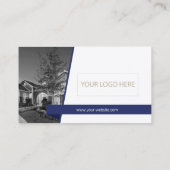 Business Card Coldwell Banker White-Blue Visitenkarte (Rückseite)