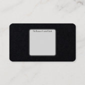 Business Card COOLER ÖKO ART-DESIGN Visitenkarte (Rückseite)