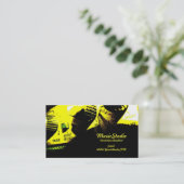 Business Card der Musikbranche Visitenkarte (Stehend Vorderseite)