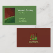 Business Card der Saison für Grüße Visitenkarte (Vorne/Hinten)