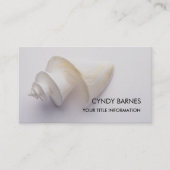 Business Card der Sea Muschel Visitenkarte (Vorderseite)