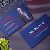 Business Card des amerikanischen Politischen Büros Visitenkarte