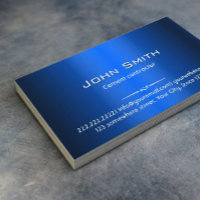 Business Card des Auftragnehmers für die Herstellu
