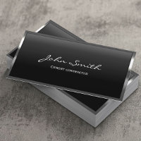 Business Card des Auftragnehmers für die Metallver