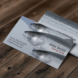 Business Card des beruflichen Fischereiführers Visitenkarte