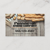 Business Card des Broterzeugers Visitenkarte (Vorderseite)