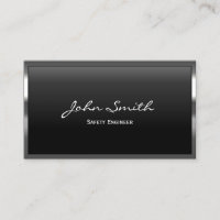 Business Card des Ingenieurs für die Sicherheit vo