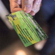 Business Card des Lawn Service Company