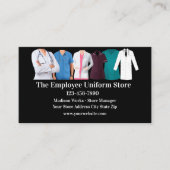Business Card des Mitarbeiters Medical Uniform Sto Visitenkarte (Vorderseite)