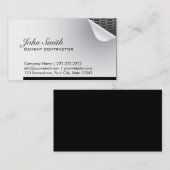 Business Card des Stahlkonzerns Inside Zement Visitenkarte (Vorne/Hinten)
