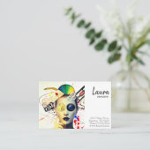 Business Card des Video Editor Visitenkarte (Stehend Vorderseite)