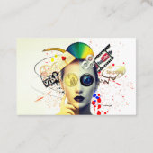 Business Card des Video Editor Visitenkarte (Rückseite)