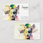 Business Card des Video Editor Visitenkarte (Vorne/Hinten)