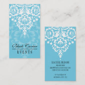 BUSINESS CARD elegante, stilvolle Damaskus Visitenkarte (Vorne/Hinten)