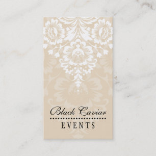 BUSINESS CARD elegante, stilvolle Damaskus Visitenkarte