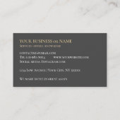 Business Card Fahrradwerkstatt Ersatzteile Visitenkarte (Rückseite)