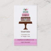 Business Card für Backen und Catering Visitenkarte (Vorderseite)