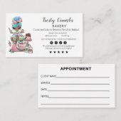 Business Card für Bäckerei Visitenkarte (Vorne/Hinten)