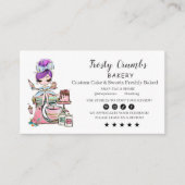 Business Card für Bäckerei Visitenkarte (Vorderseite)