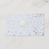 Business Card für Ballon und Sterne Visitenkarte (Rückseite)