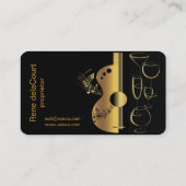 Business-Card für Bar Visitenkarte (Rückseite)