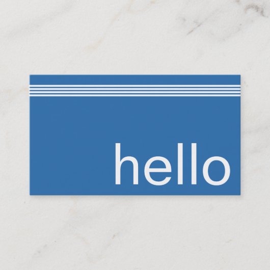 Business Card für Berufliche Dolmetscher Visitenkarte (Vorderseite)