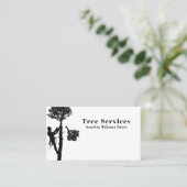 Business Card für berufliche Tremingdienste Visitenkarte (Stehend Vorderseite)