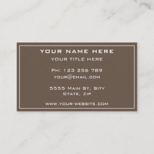 Business Card für berufliches Design mit kundenspe Visitenkarte