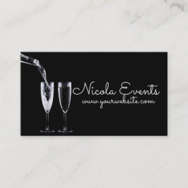 Business Card für Catering-Eventplaner Visitenkarte