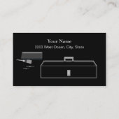 Business Card für Computerreparaturdienste Visitenkarte (Rückseite)