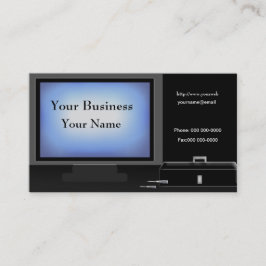 Business Card für Computerreparaturdienste Visitenkarte