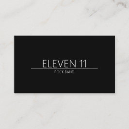 Business Card für coole Bandmusiker Visitenkarte