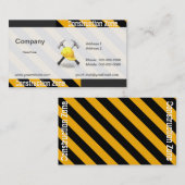 Business Card für den Baubereich Visitenkarte (Vorne/Hinten)