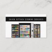Business Card für den beruflichen Automatenservice Visitenkarte (Vorderseite)