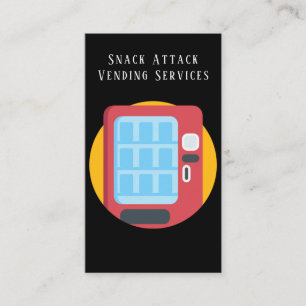Business Card für den beruflichen Automatenservice Visitenkarte