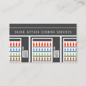 Business Card für den beruflichen Automatenservice Visitenkarte (Vorderseite)