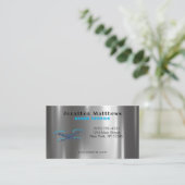 Business Card für den beruflichen Luftverkehr Visitenkarte (Stehend Vorderseite)