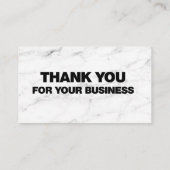 Business Card für den Betonlastverkehr Visitenkarte (Rückseite)