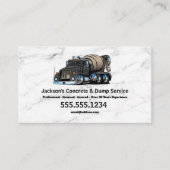 Business Card für den Betonlastverkehr Visitenkarte (Vorderseite)