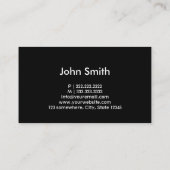 Business Card für den coolen Eisabsatz Visitenkarte (Rückseite)