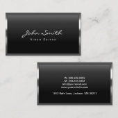 Business Card für den coolen Video-Editor an der G Visitenkarte (Vorne/Hinten)