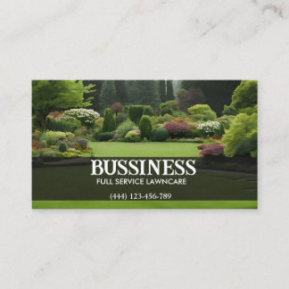 Business Card für den Festnetz-Service Visitenkarte