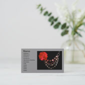 Business Card für den Online-Juwelier Visitenkarte (Stehend Vorderseite)