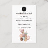 Business Card für den Whimsical Event Catering Visitenkarte (Rückseite)